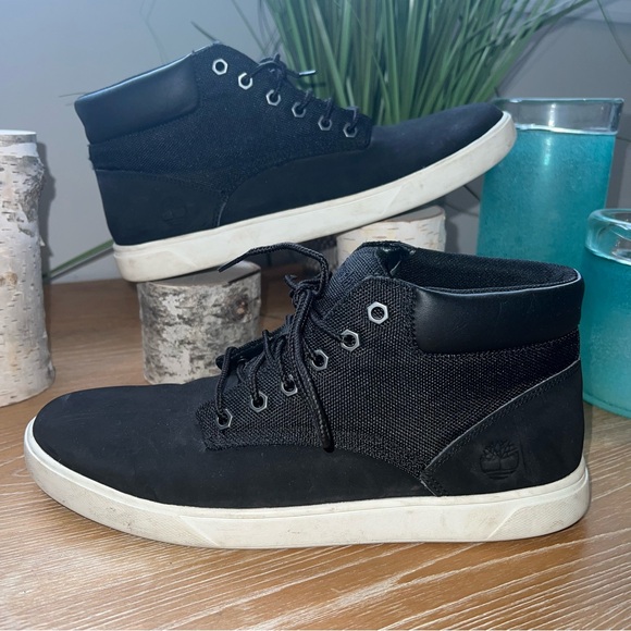 Timberland Other - Timberland Men's Ortholite Black and White Sneakers Size 9